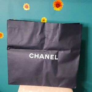 Chanel Black Shopping Bag 17×19